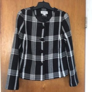 NWOT Merona Plaid Wool Jacket